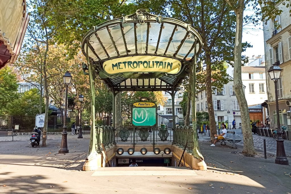 Estación de Abbesses en Montmartre