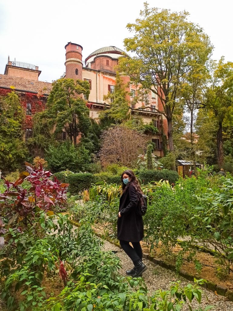 Jardín botánico de Brera Milán