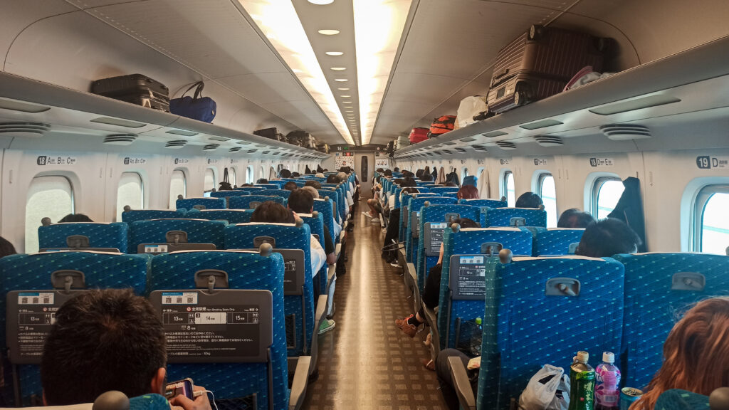 Shinkansen viajar por Japón presupuesto